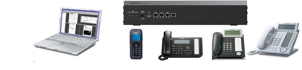 Panasonic Servidor de Comunicaciones IP y CU, 1000 y 2000 extensiones (KX-NSX1000/2000)